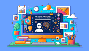 Descubre cómo las agencias creativas pueden adoptar la IA generativa para mejorar la eficiencia y potenciar la creatividad en esta guía práctica.