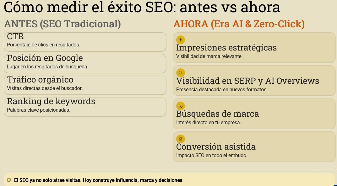 estrategia zero clicks